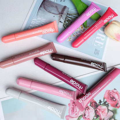 Summer Lip Moisturizer Lip Balm Smoothing Lipstick Lines Lasting Nourishing Women Daily Care Makeup Gloss Care Makeup Girl