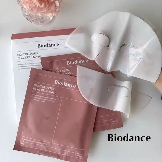 Korean Biodance Bio-Collagen Patch Mask Moisturizing Anti-Wrinkle Shrink Pores and Brightening Antioxidant Genuine Product