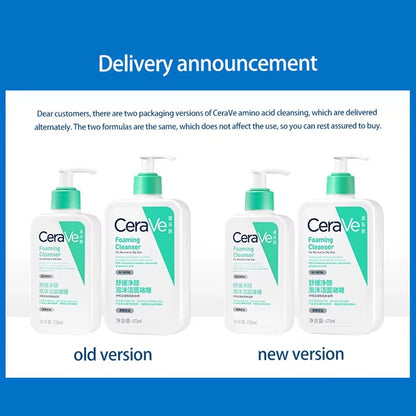 Hydrating Facial Cleanser | Moisturizing Face Wash for Dry Skin | Hyaluronic Acid + Ceramides + Glycerin | Hydrating Clea