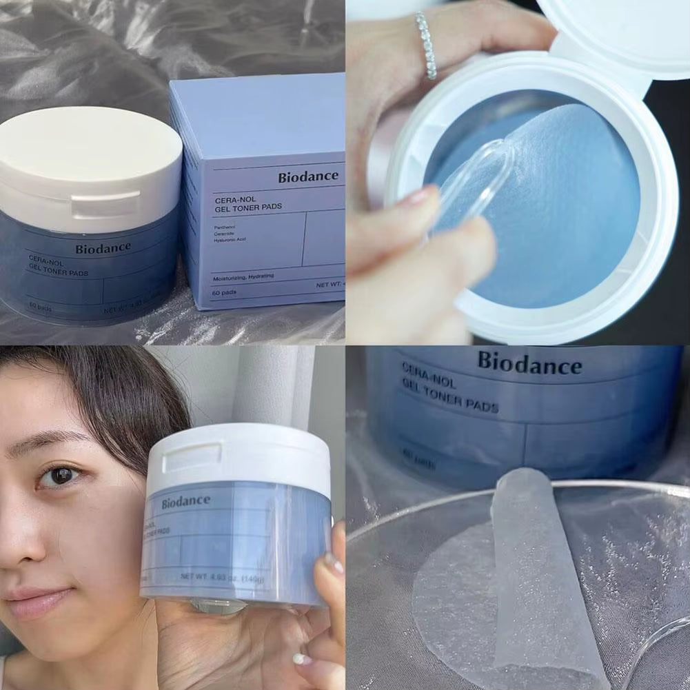Biodance Collagen Fade Fine Lines Pad Brightening Skin Tone Improve Facial Toner Firming Pore Moisturizing Toner Face Skin Care