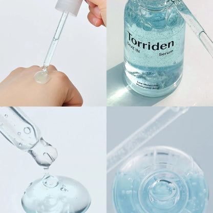 DIVE-IN Low-Molecular Hyaluronic Acid Serum 50Ml,Cooling & Featherlight,Moisture Retention Aid​,K-Beauty,Korean Makeup