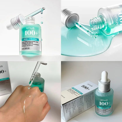 Korean  PDRN Essence Hyaluronic Acid Capsule 100 Serum Blue Radiant Face Serum,Lightweight Deep Hydration Skincare Products