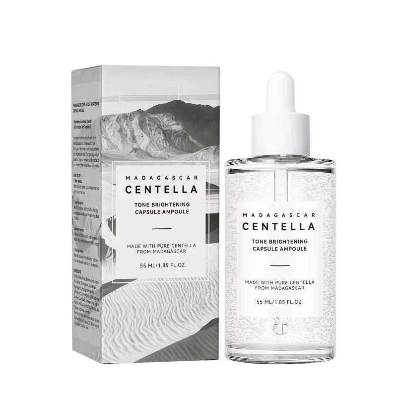 Madagascar Centella Asiatica Serum 55Ml - Sensitive Skin Soothing Formula with Acne Fighting，Deep Moisturizing Benefits for Face