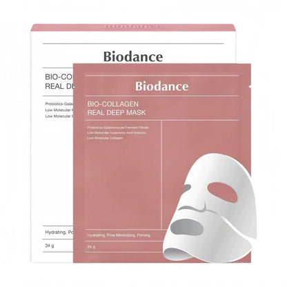Korean Biodance Bio-Collagen Patch Mask Moisturizing Anti-Wrinkle Shrink Pores and Brightening Antioxidant Genuine Product