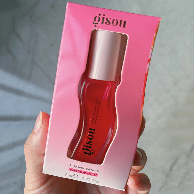 Watermelon Strawberry Essence Lip Oil Lipstick Long Lasting Moisturizing Reduce Lip Lines Liquid Gloss Makeup Lips Care