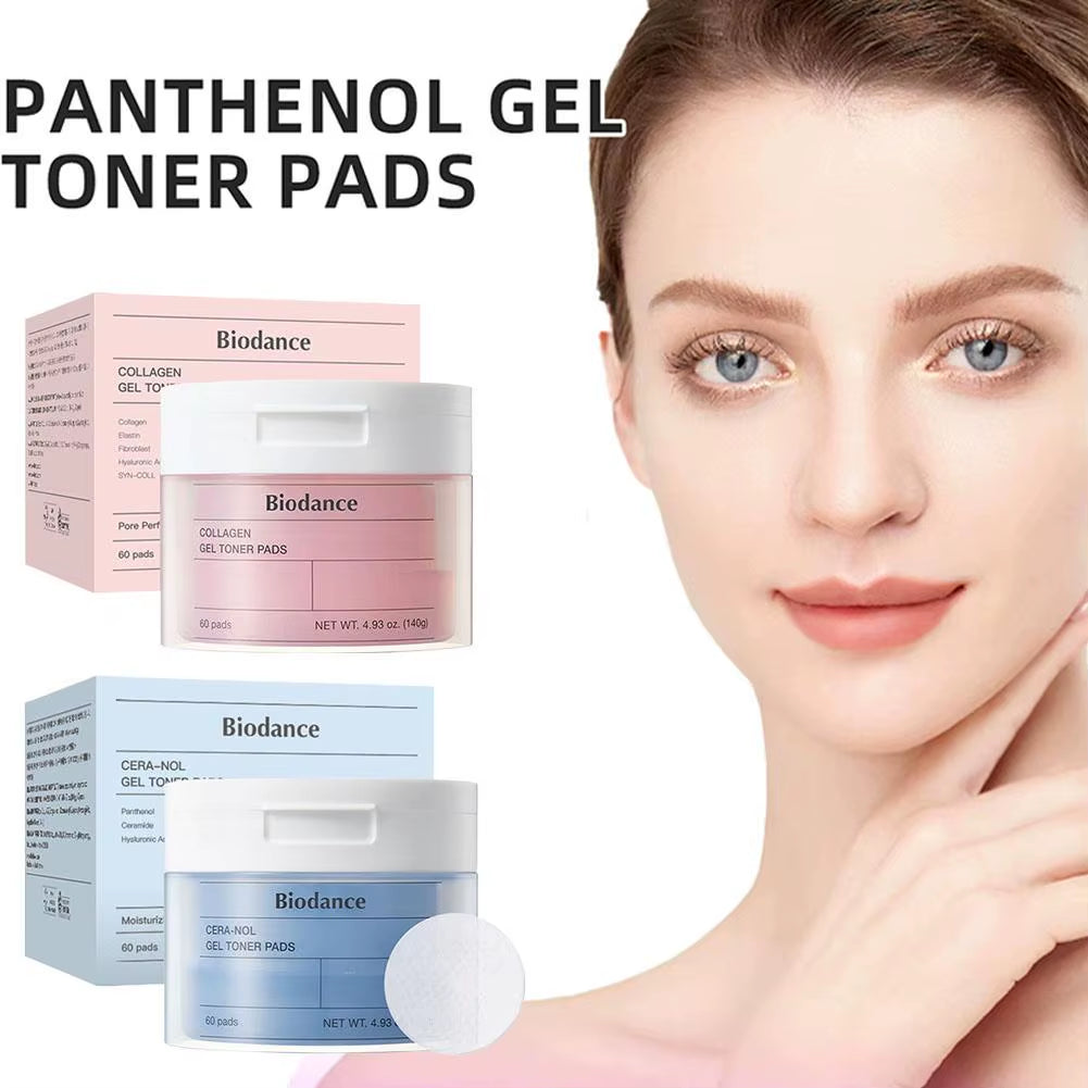 Biodance Collagen Fade Fine Lines Pad Brightening Skin Tone Improve Facial Toner Firming Pore Moisturizing Toner Face Skin Care