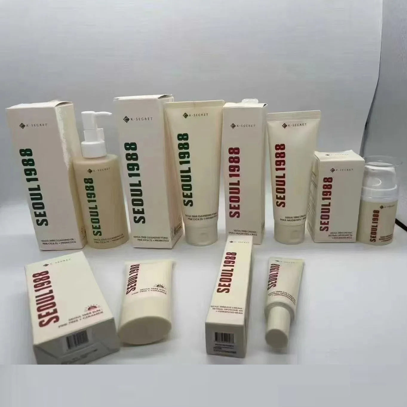 K-SECRET SEOUL 1988 Retinal Ginseng Serum, Facial Treatment Cream, Firming, Moisturizing, Lightens Fine Lines Dark Circle