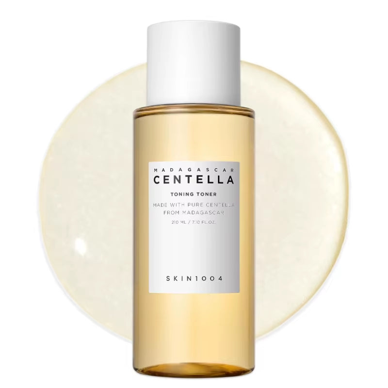 Korean  Skincare Centella 3Pcs Set,Toning Toner,Pore Care Light Cleansing Oil,Facail Serum for Soothing Sensitive Skin