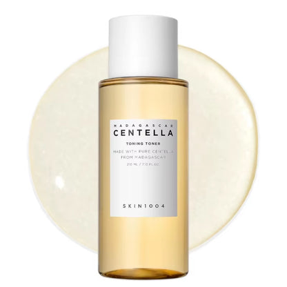 Korean  Skincare Centella 3Pcs Set,Toning Toner,Pore Care Light Cleansing Oil,Facail Serum for Soothing Sensitive Skin