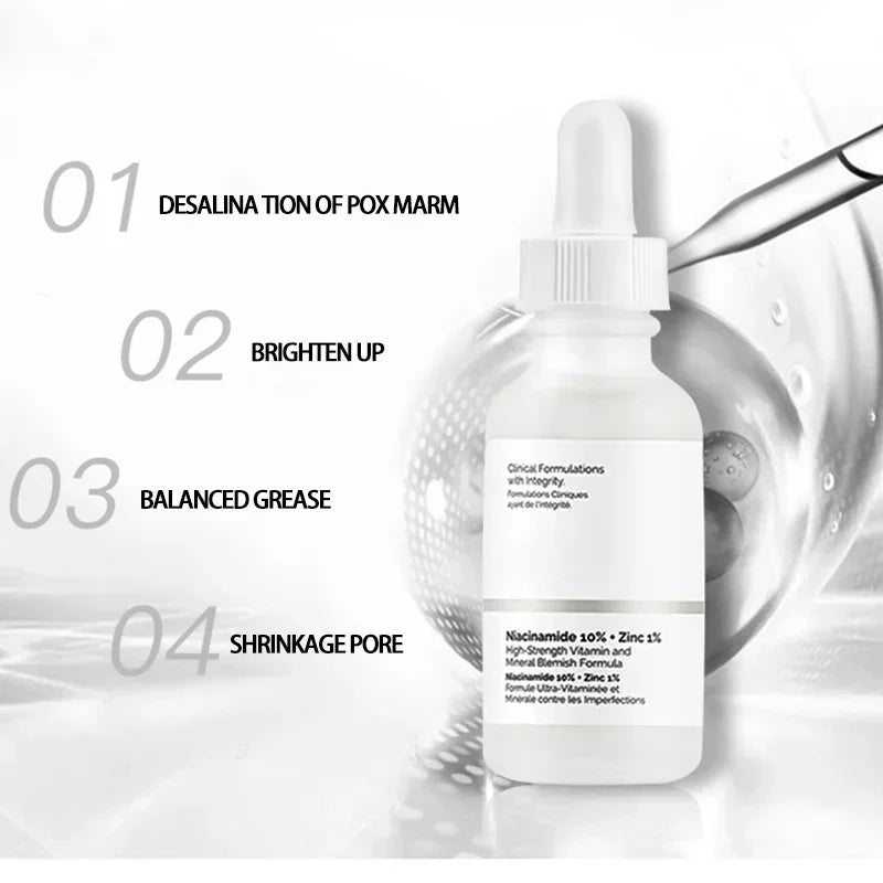 New 2024 30Ml AHA 30% + BHA 2% Face Makeup Peeling Solution Shrinking Pore Serum Ordinary Repair Hyaluronic Acid Face Skin Care
