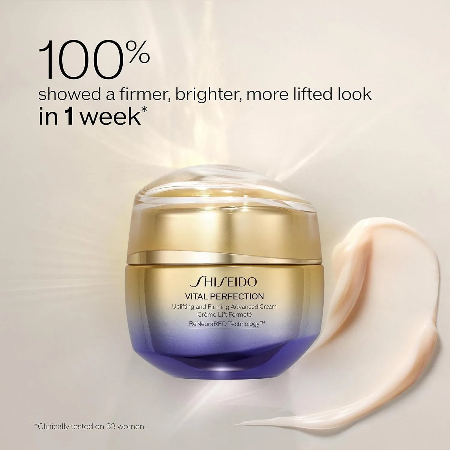 Vital Perfection Cream SPF 30 (15Ml/50Ml), for Normal to Dry Skin - Visibly Lifts & Firms, Original Japanese Skin Cares