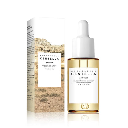 Madagascar Centella Asiatica Serum 55Ml - Sensitive Skin Soothing Formula with Acne Fighting，Deep Moisturizing Benefits for Face