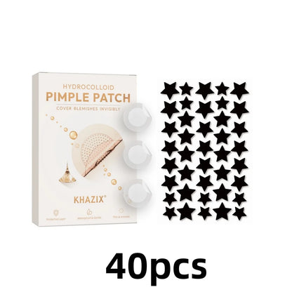 40 Pieces of Multi-Color Star Acne Patches, Facial Acne Patches, Concealer Acne Patches, and Pimples Patches, Ultra-Thin.