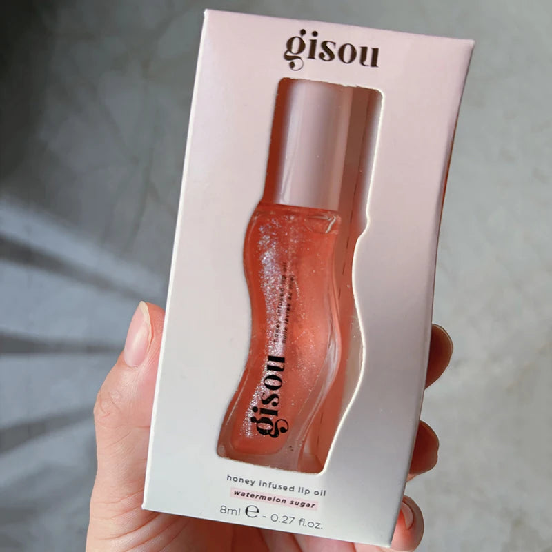 Watermelon Strawberry Essence Lip Oil Lipstick Long Lasting Moisturizing Reduce Lip Lines Liquid Gloss Makeup Lips Care