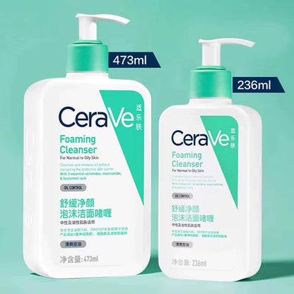 Hydrating Facial Cleanser | Moisturizing Face Wash for Dry Skin | Hyaluronic Acid + Ceramides + Glycerin | Hydrating Clea