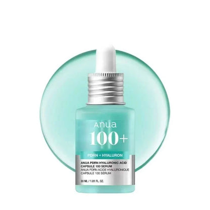Korean  PDRN Essence Hyaluronic Acid Capsule 100 Serum Blue Radiant Face Serum,Lightweight Deep Hydration Skincare Products