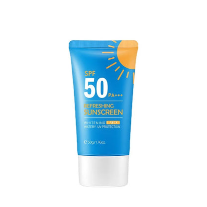Refreshing Sunscreen Moisturizing Whitening Sun Cream Oil-Control Sunblock Cream Bleaching Facial Skin Care SPF 50 PA+++